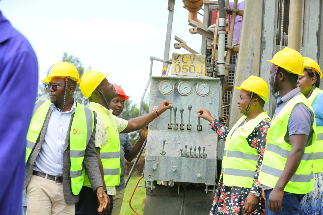 Kisii Women Rep Aburi drills five boreholes relieving women from walking for kilometers in search of water