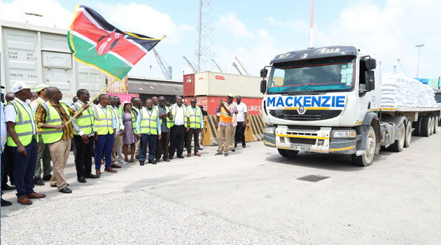 Linturi flags off 45,000-tonne fertilizer consignment for tea farmers