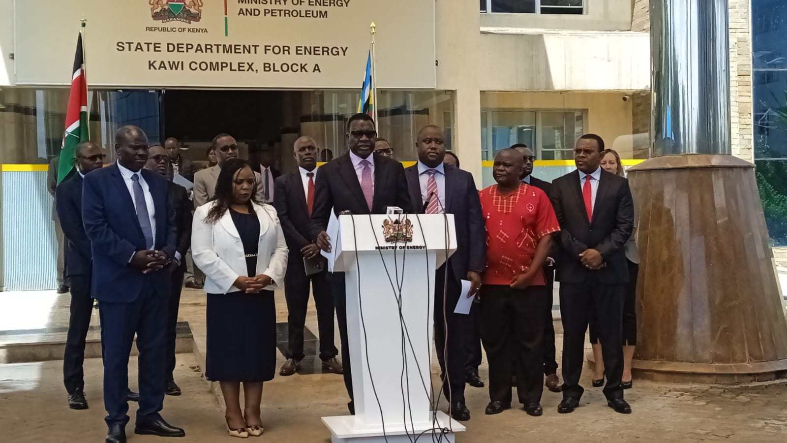 CS Chirchir says countrywide blackout triggered by Kisumu-Muhoroni transmission line overload