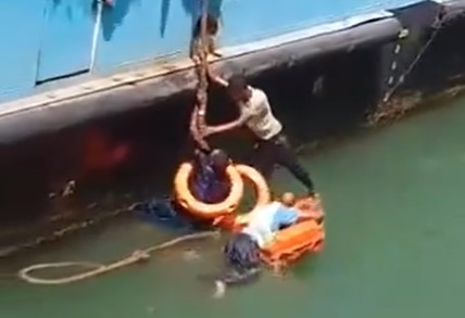 Woman accused of throwing baby into ocean arrested