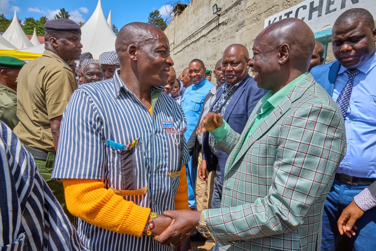 DP Gachagua says Nyeri maximum prison land to be utilized for food production