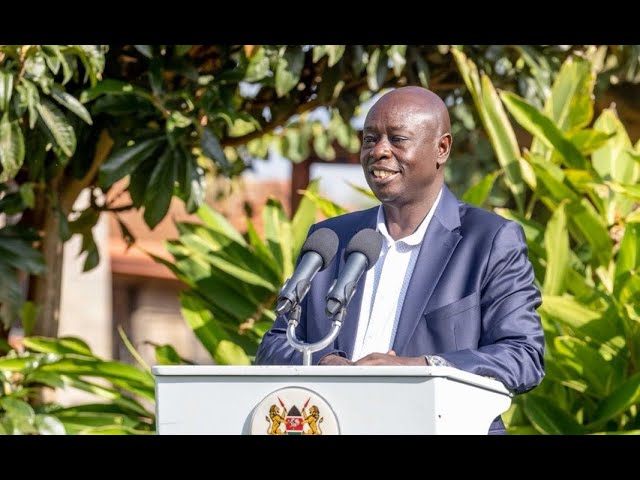 (VIDEO) Let us not be transfixed with Childish politics of Succession – DP Gachagua