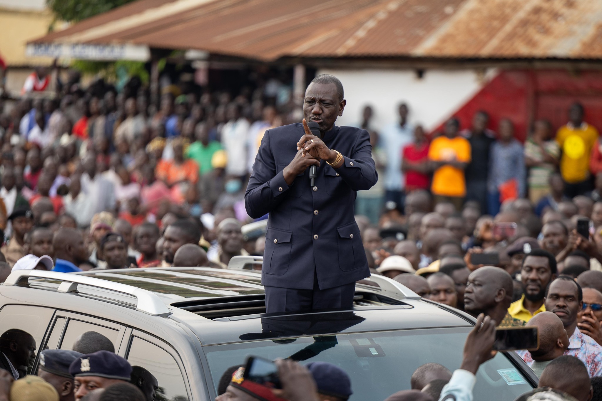 Relief for Governor Otuoma as President Ruto comes to his Rescue
