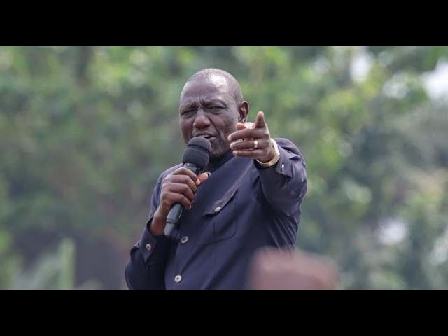 (VIDEO) Tame your ambitions: Ruto tells young UDA leaders amid anti-Rigathi rhetoric