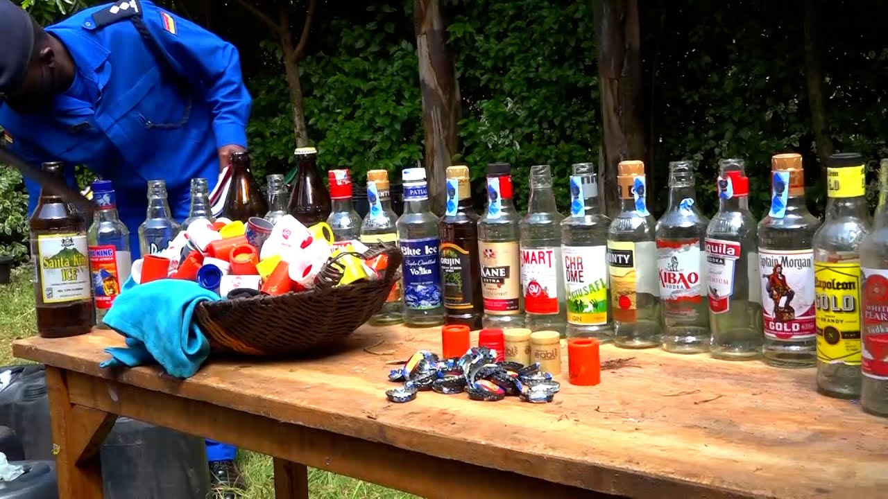 (VIDEO) Ex- cop arrested for manufacturing over 50 brands of counterfeit alcohol