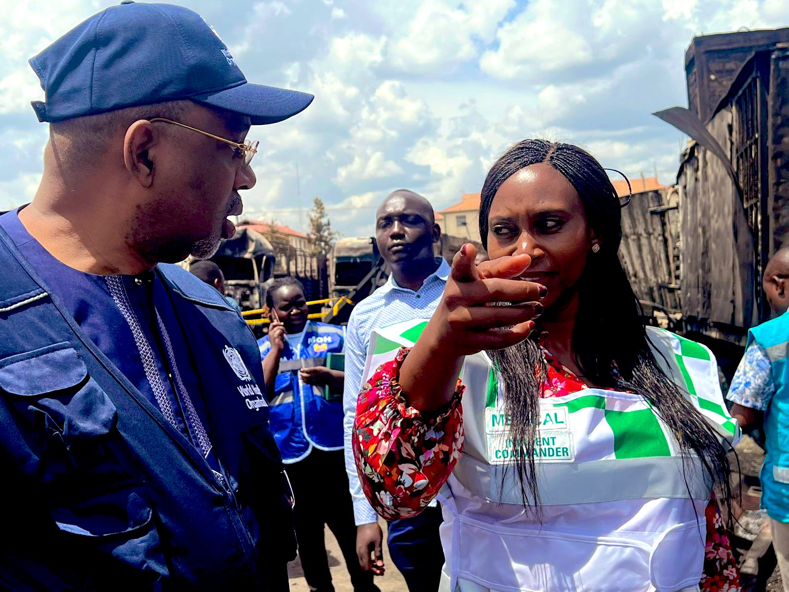 WHO donates Sh4.9mn worth of trauma kits to treat Embakasi gas explosion victims