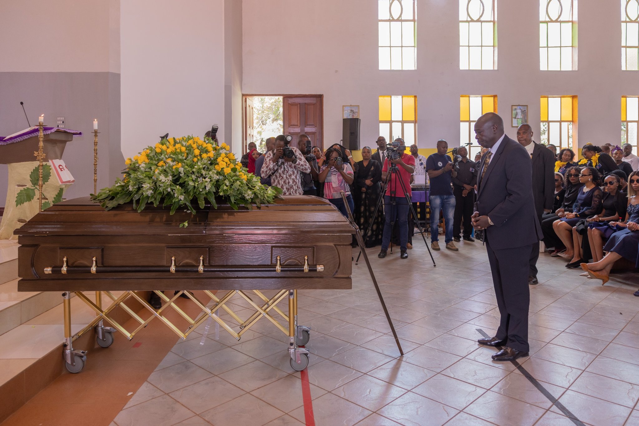 President Ruto, DP Gachagua Pay Tribute to Late State House Comptroller Lenayapa