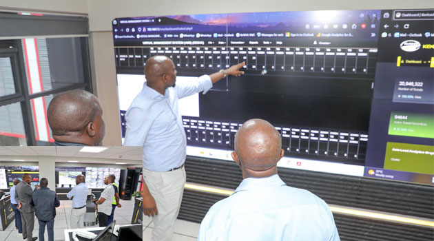 PHOTOS: A look at KeNHA’s Data Operations Centre