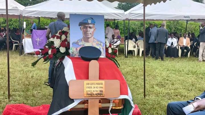 KDF soldier Muriithi who perished in chopper crash laid to rest