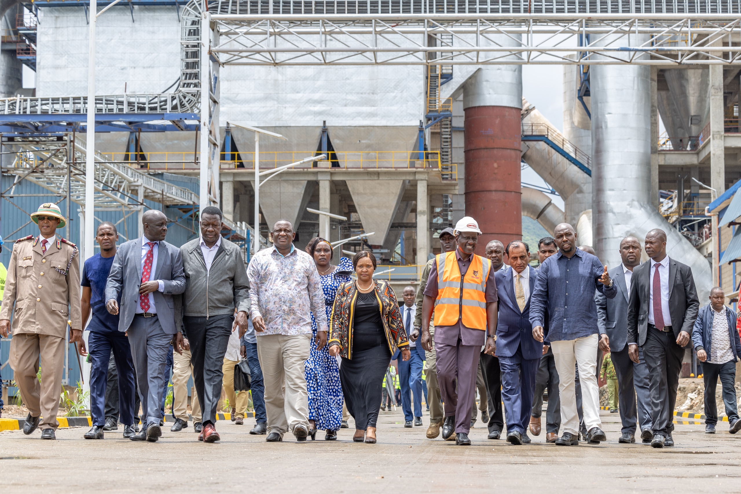 President Ruto says new Clinker plant to increase country’s revenue