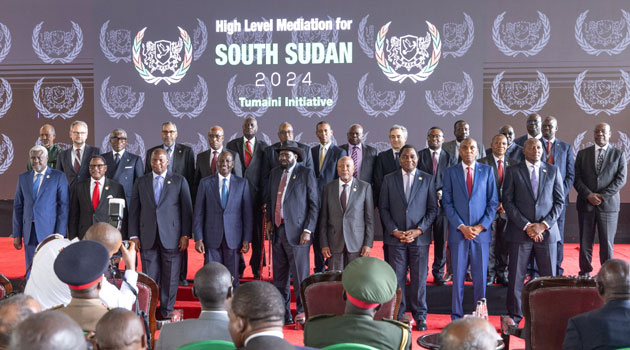 South Sudan’s parties resume peace talks in Kenya