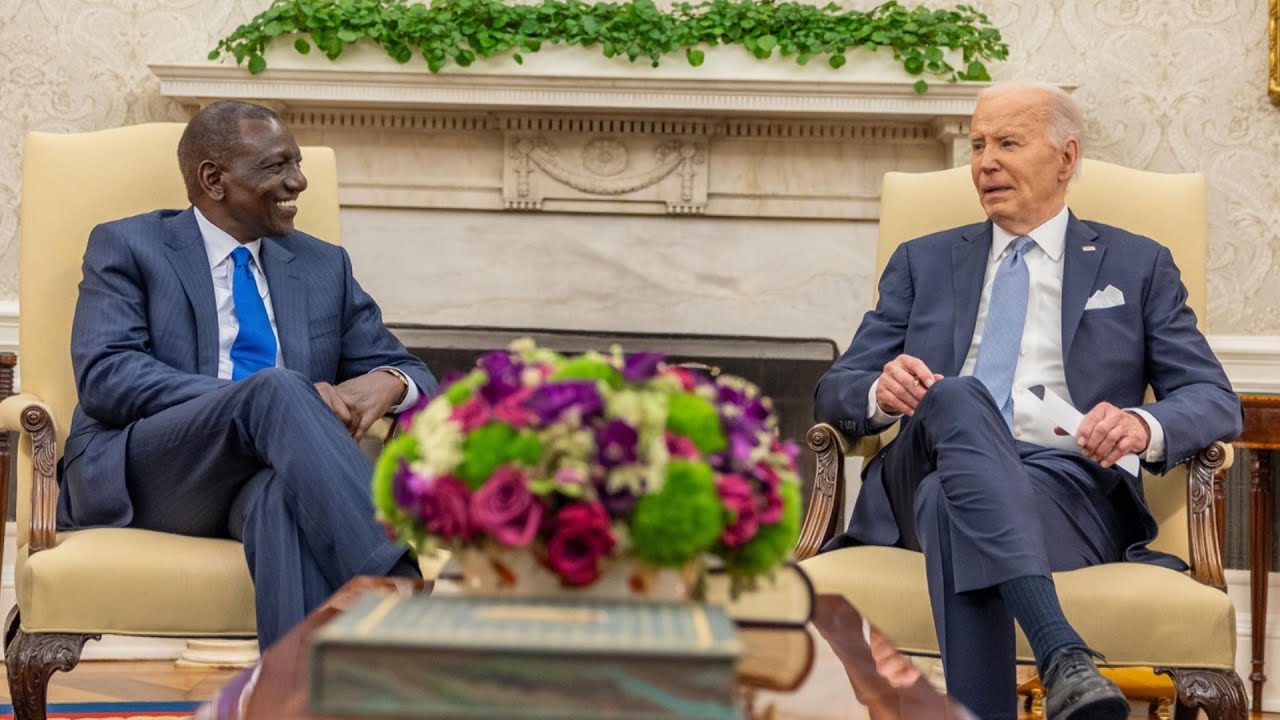 (VIDEO) Ruto and Biden defend deployment of Kenyan troops to Haiti