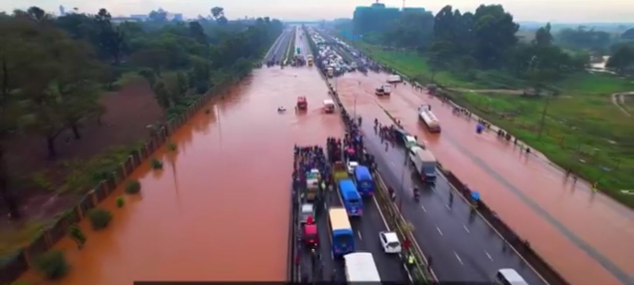 Authorities warn of temporary road closures in Nairobi due to floods