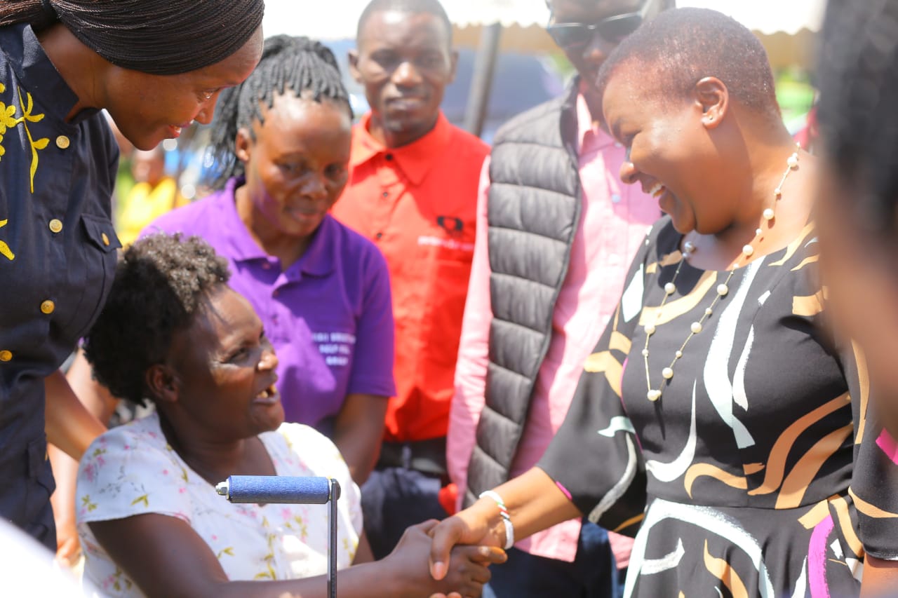 NGAAF-led initiative donates 70 wheelchairs, tricycles in Kisii