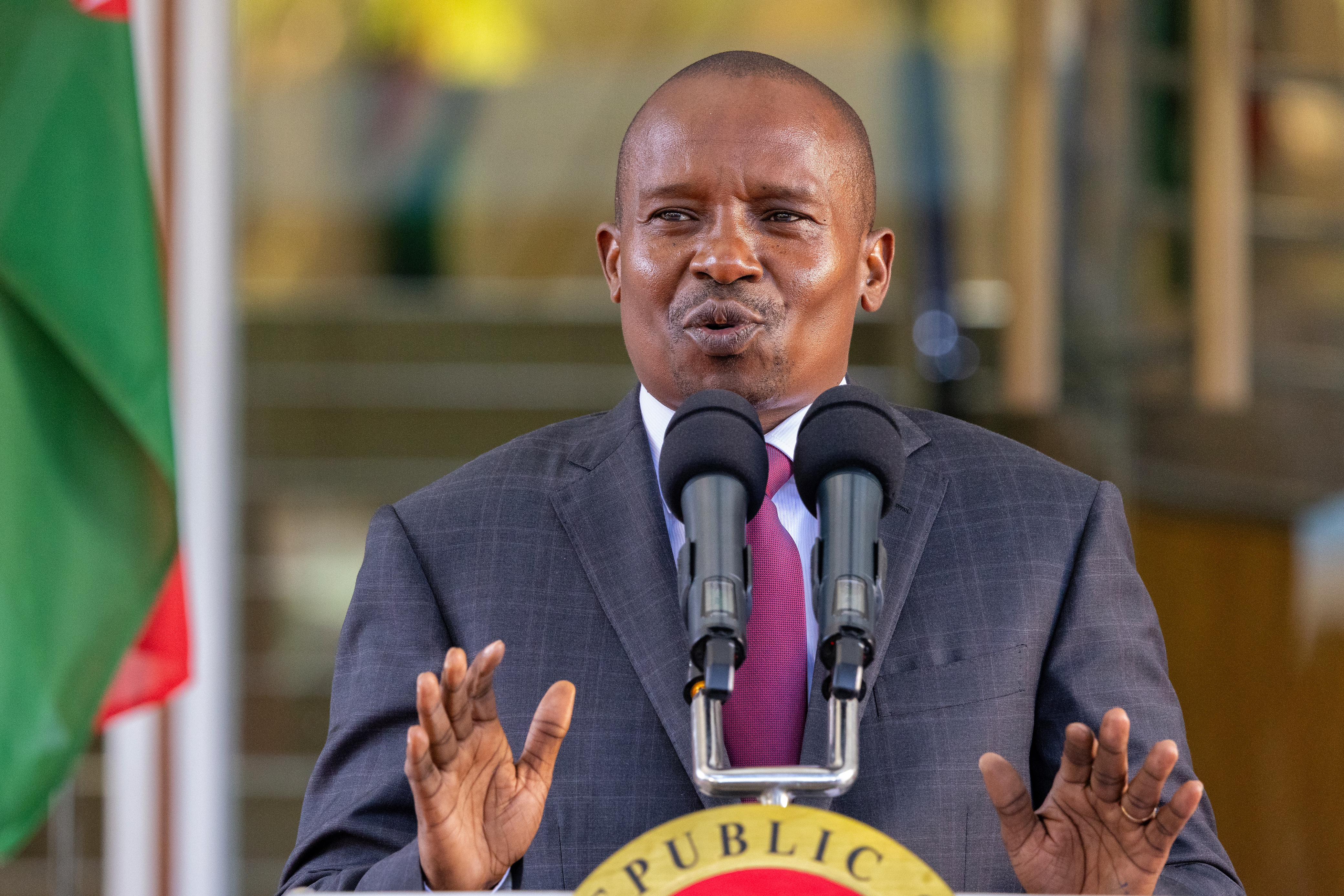 Divisions Rock Mt Kenya over Kindiki Endorsement