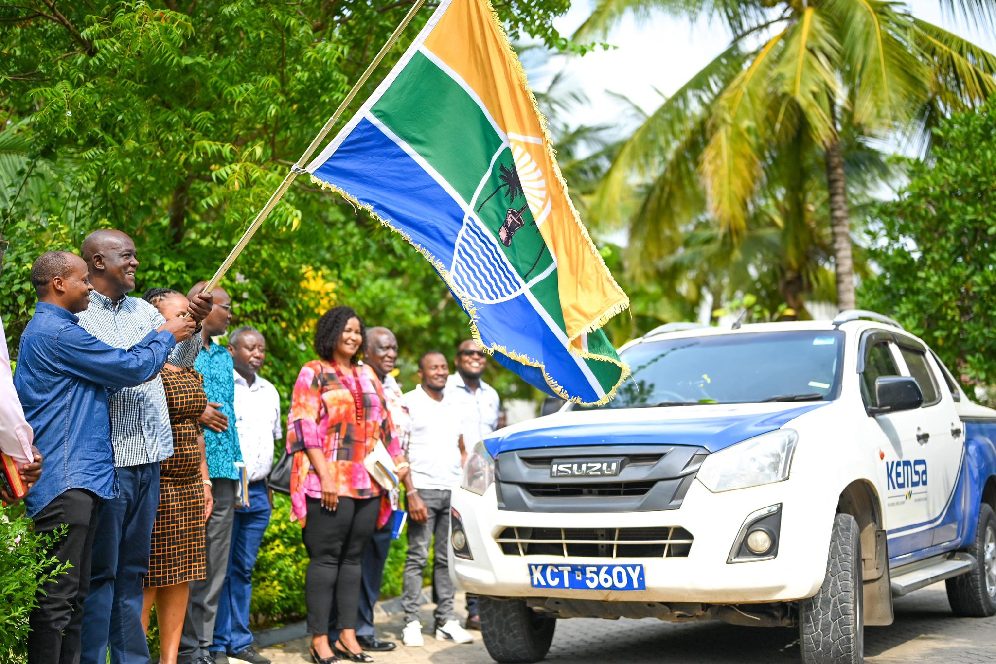 Kilifi County receives 1 million treated Mosquito Nets through KEMSA’s last-mile distribution under the Global Fund initiative