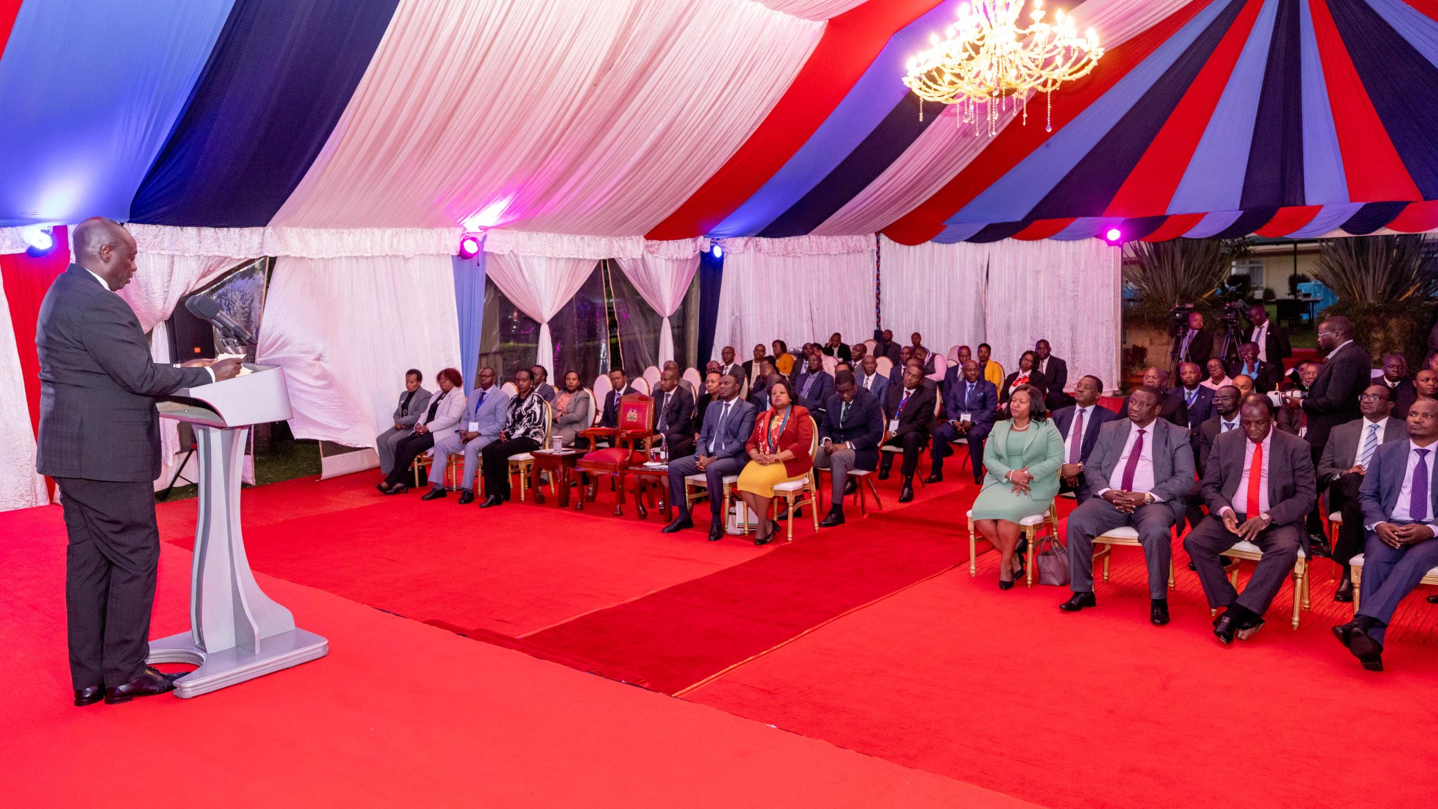DP Gachagua asks CSs to focus on development during mandate