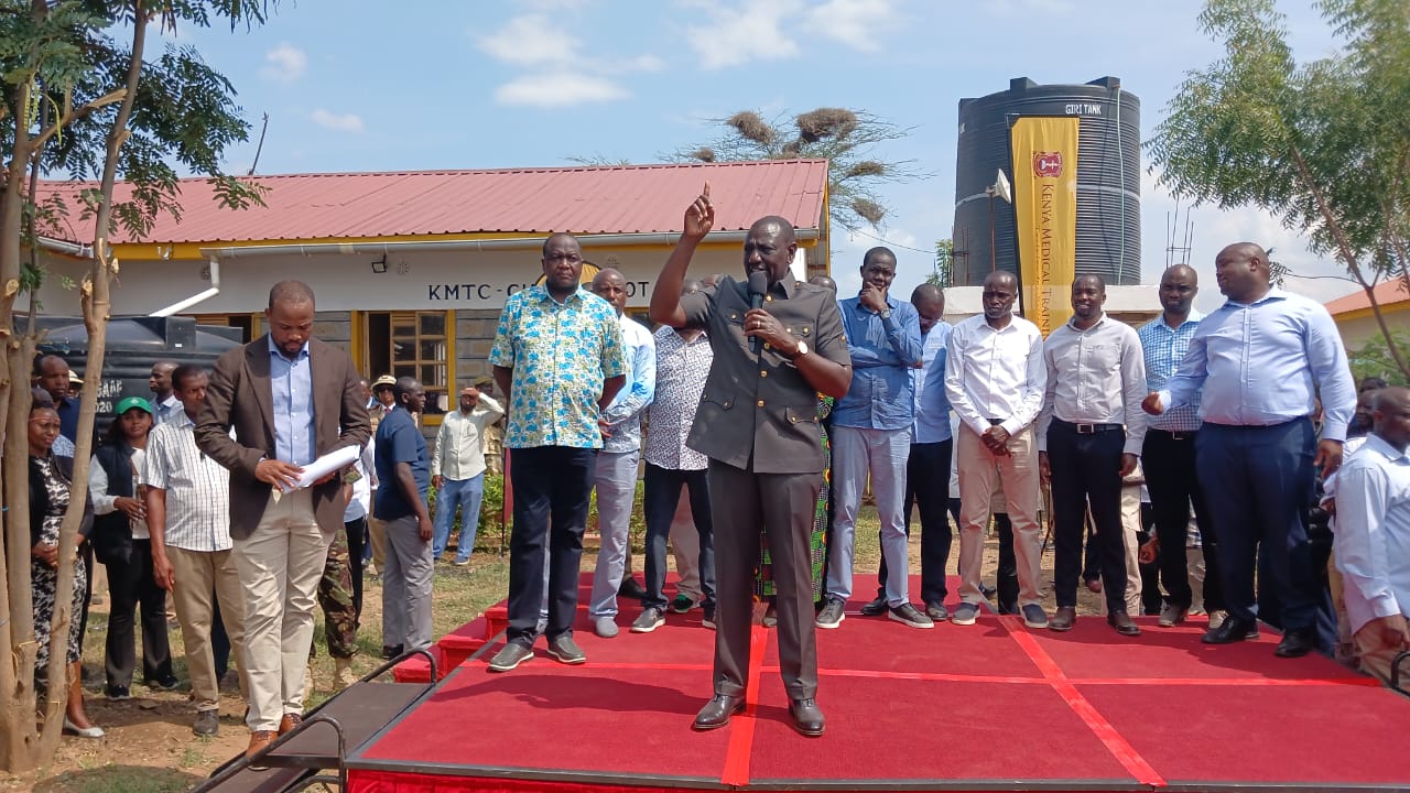 President Ruto Calls for Unity To Spur Development in The Country