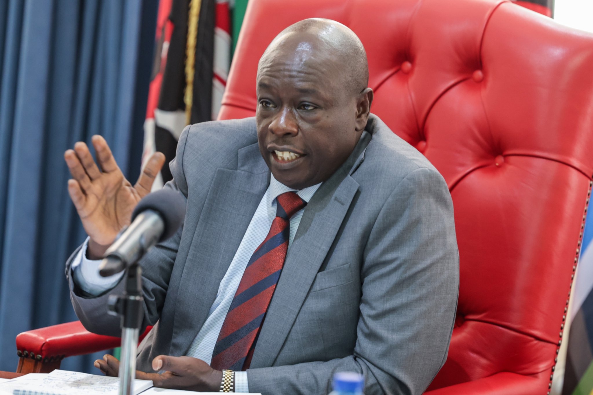 DP Gachagua urges politicians not to interfere in key sectors of economy