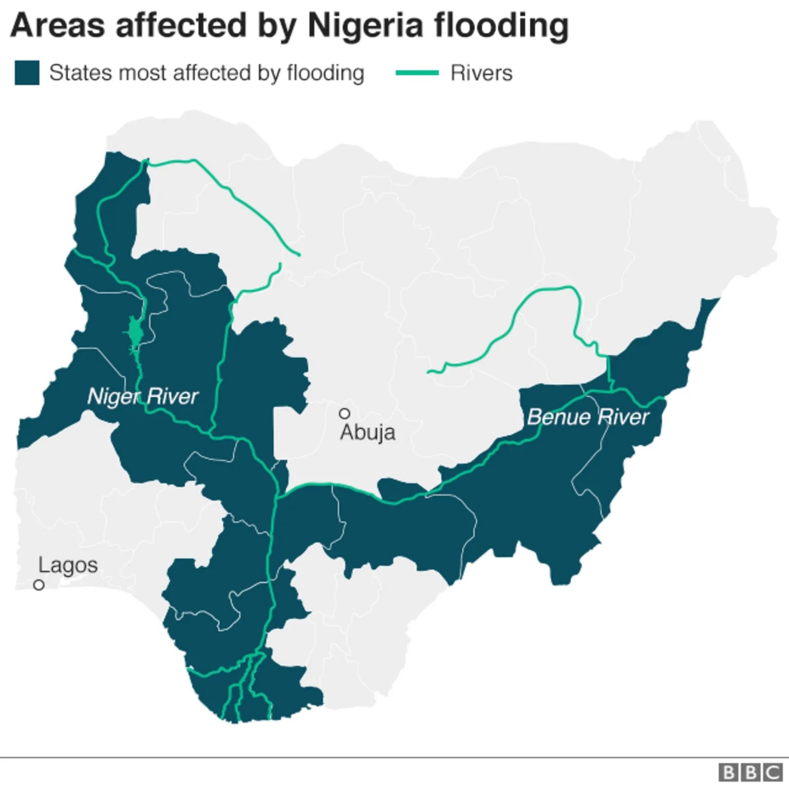 Nearly 40 killed, over 414,000 affected by floods in northeast Nigeria
