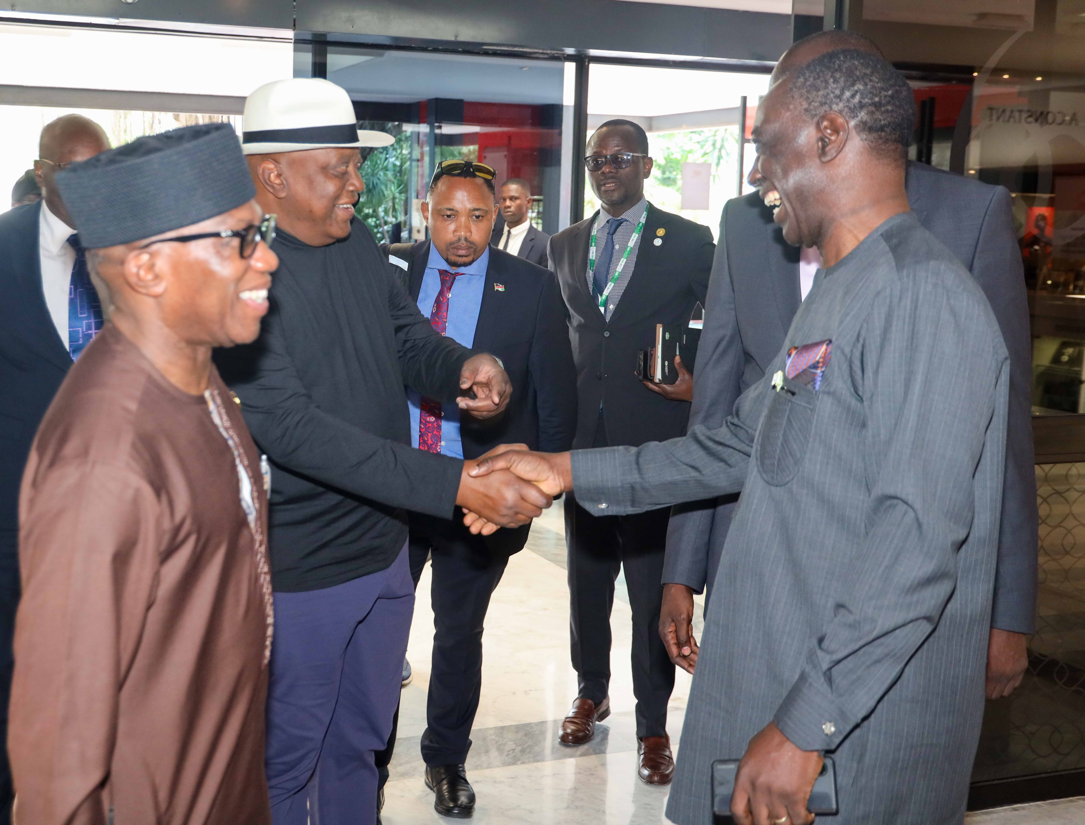Uhuru in Abidjan for 15th High-Level Retreat