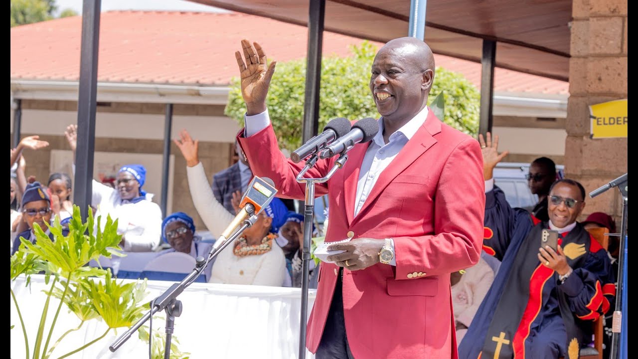 (VIDEO) Gachagua urges respect for the clergy when they voice concerns of national interest