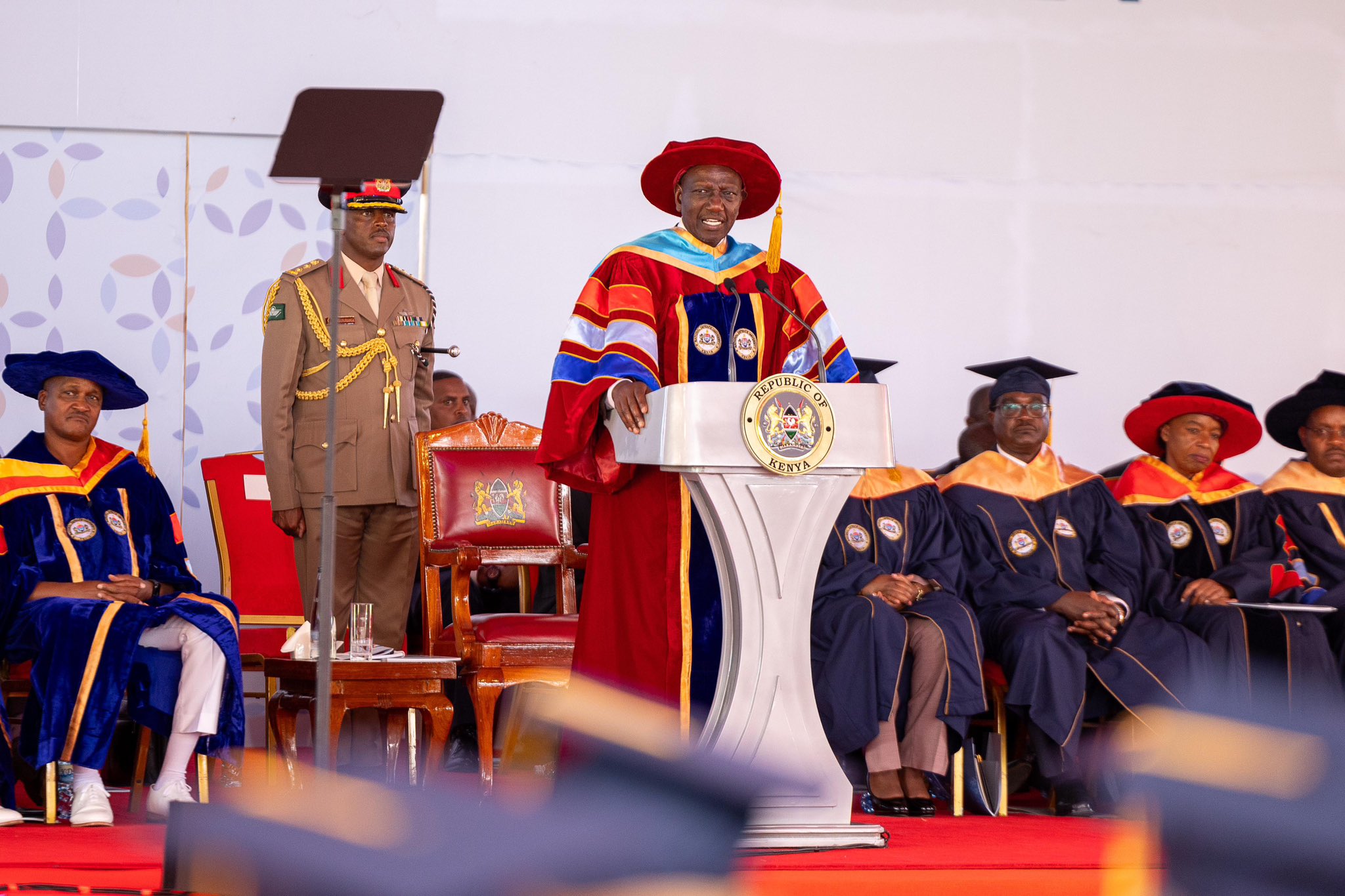Ruto challenges National Defence University to invest in specialised training