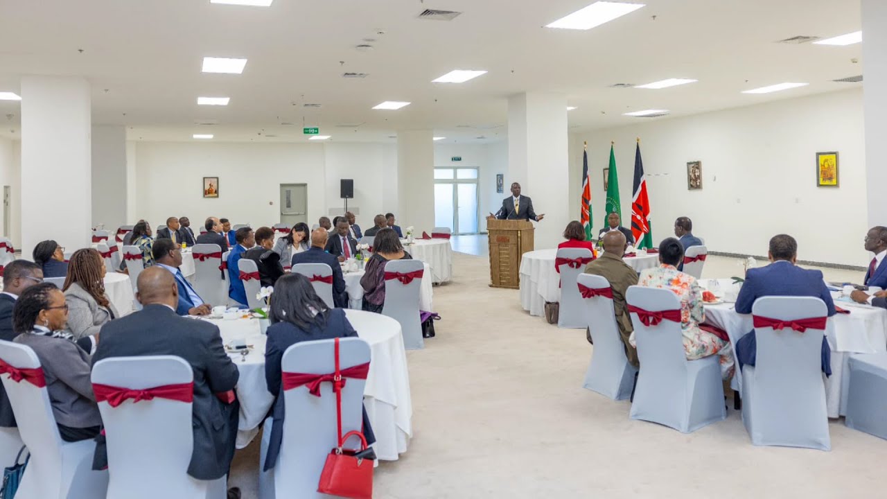(VIDEO) Ruto and Raila hold meeting with African Heads of Mission accredited to Addis Ababa