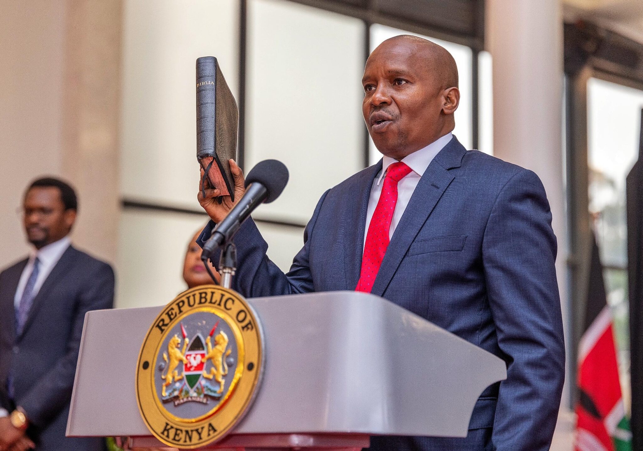 LIVE: Swearing-in of Deputy President Kithure Kindiki in Nairobi.