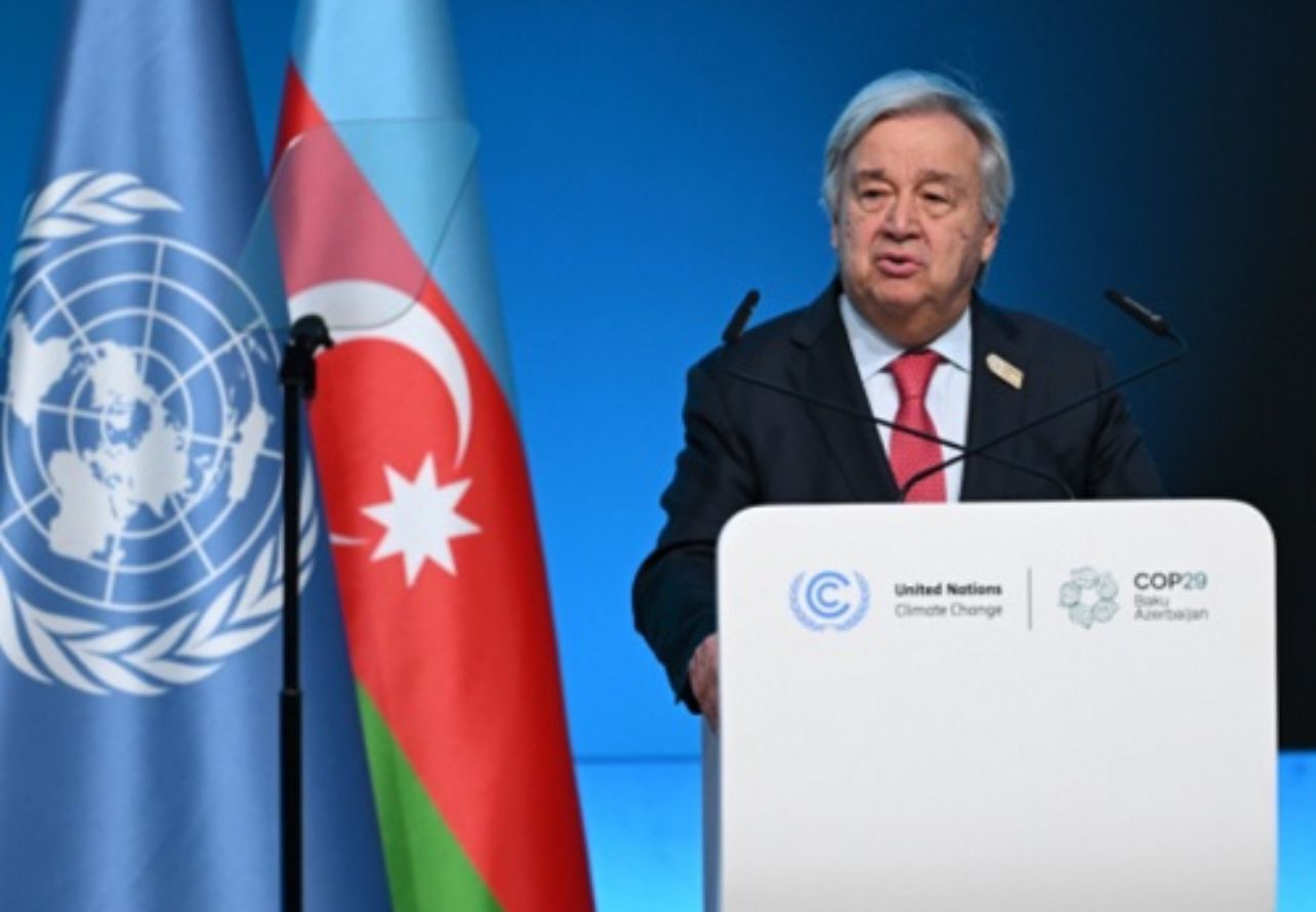 UN Chief Calls for Urgent Climate Finance Action at COP29