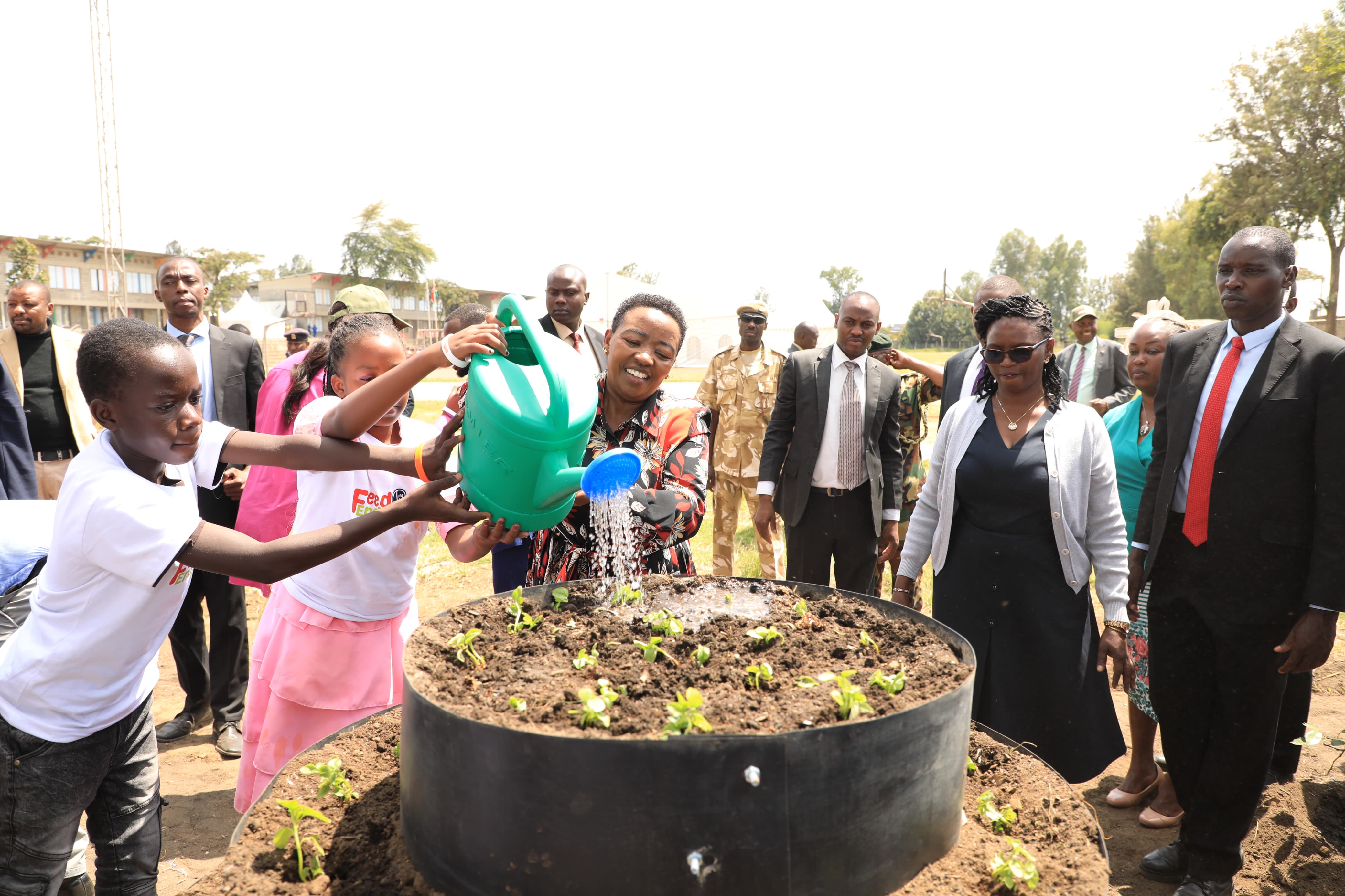 First Lady Rachel Ruto Launches Initiative to Combat Hunger in Schools