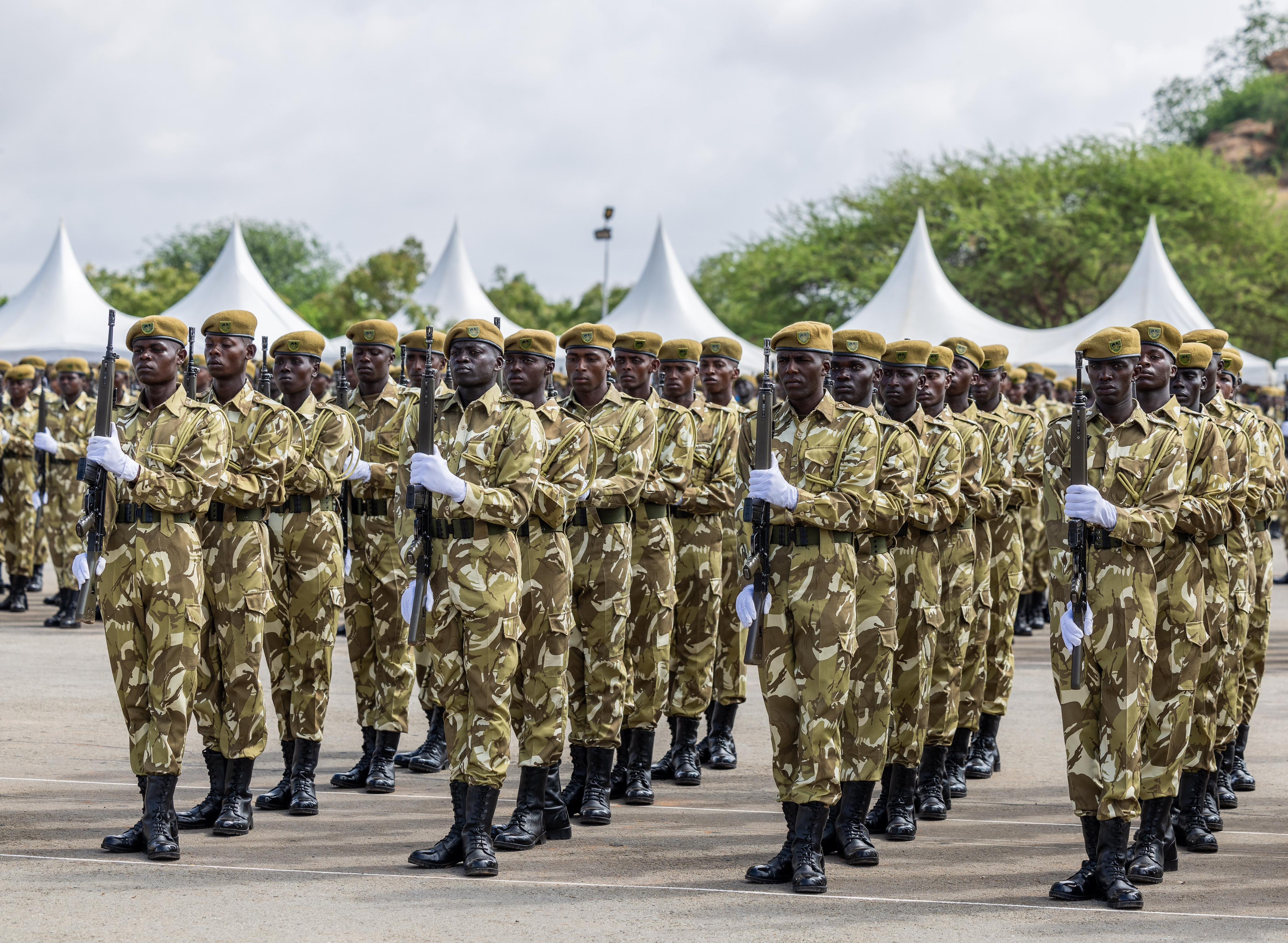 President Ruto presides over pass-out parade of over 1,200 KWS recruits