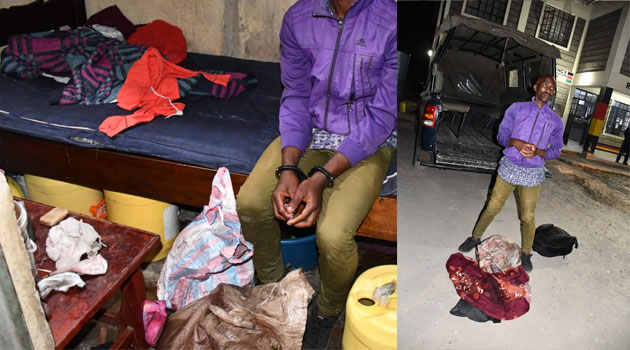 DCI probe murder mystery in Huruma after intercepting a man ferrying dismembered body