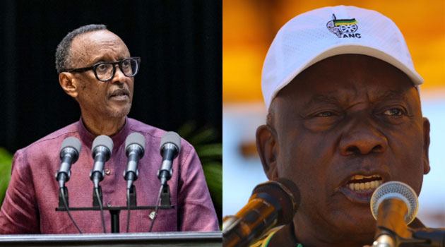 Kagame confronts Ramaphosa for branding RDF a ‘militia’
