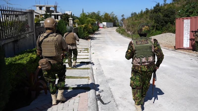 Kenyan Police Officer Missing After Gang Ambush in Haiti