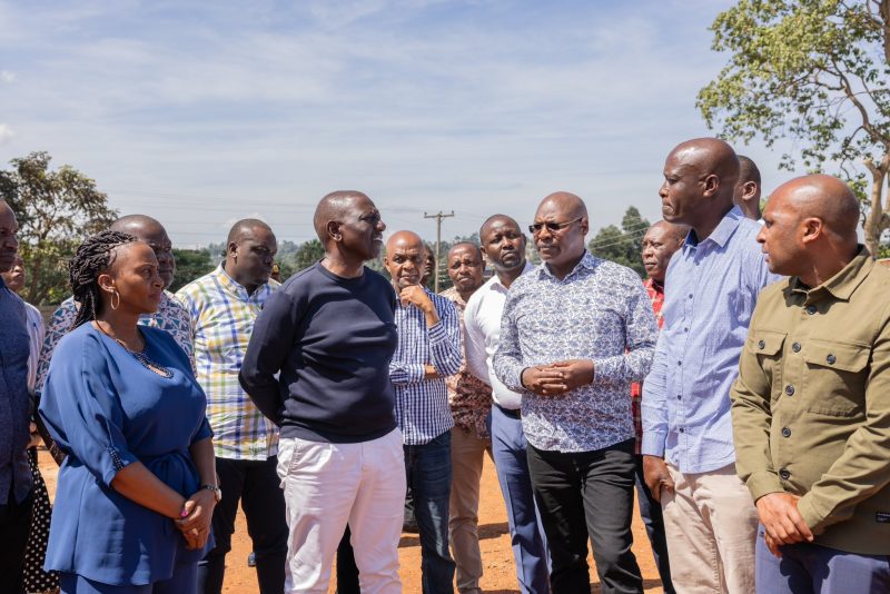President Ruto warns contractors undermining implementation of govt projects