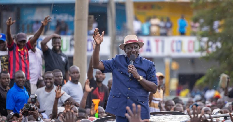 Ruto promises ICT hubs in Vihiga to tackle youth unemployment