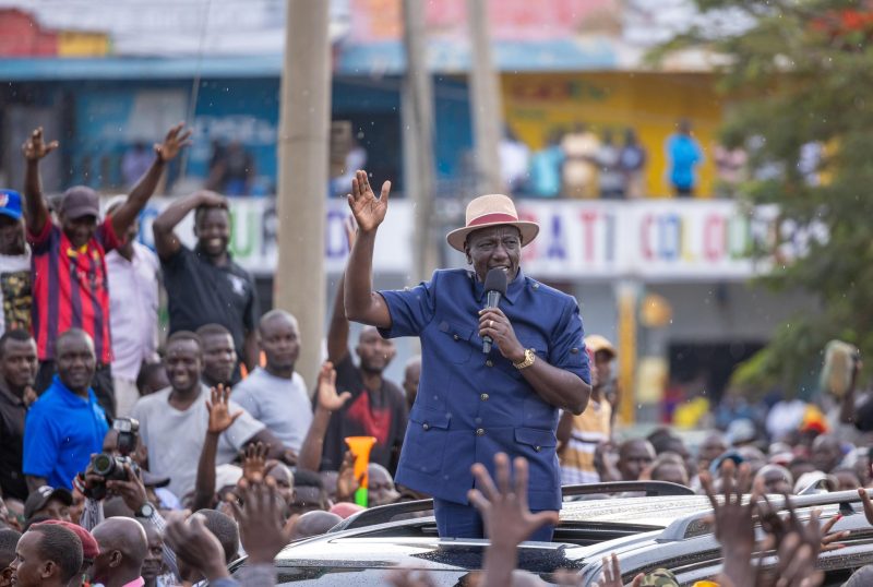 Ruto promises ICT hubs in Vihiga to tackle youth unemployment