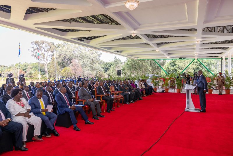 Ruto confident 3 CSs sworn in will deliver mandate