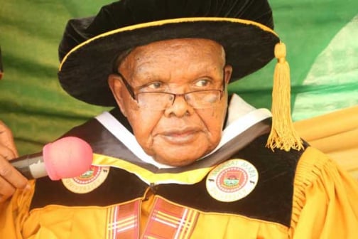 Raila Mourns Renowned Historian Prof. Bethwel Ogot