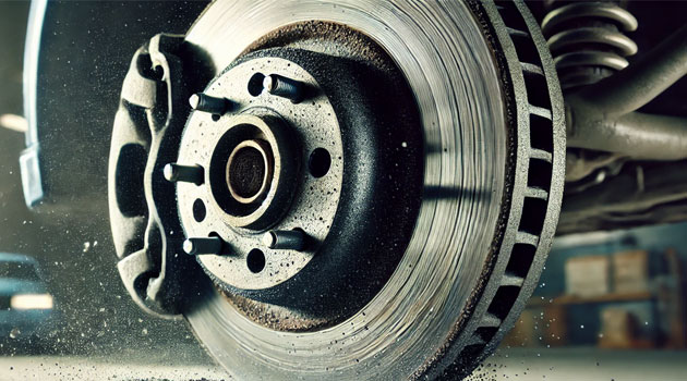 Car brake dust can be more harmful than diesel exhaust – new study