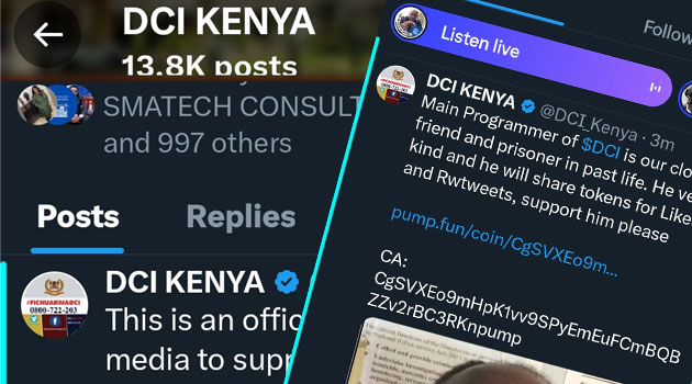 DCI scramble response after cyber-attack on X, Facebook accounts