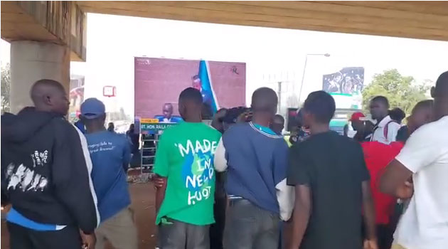 Tension and Hope: Raila’s supporters gather in Kondele for AUC election outcome