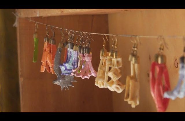 (WATCH) Kisumu artist transforms fish bones into unique ornaments