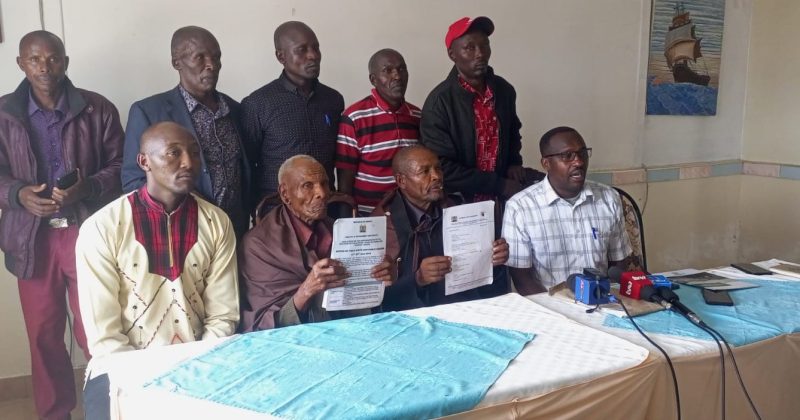 Elders protest attempts to subvert order to settle the Ogiek in Mau