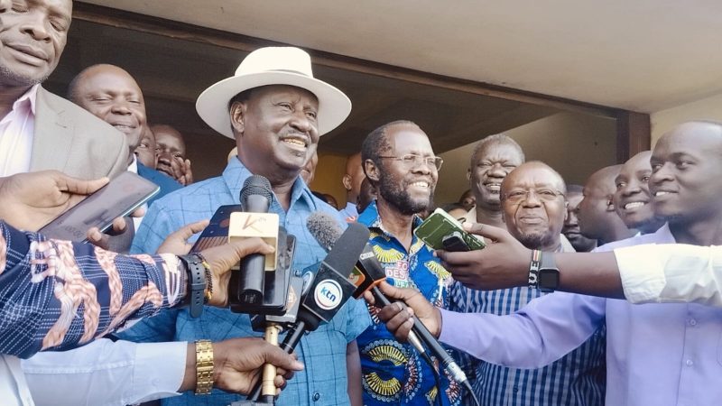 Raila begins consultations on ‘life after Addis Ababa’