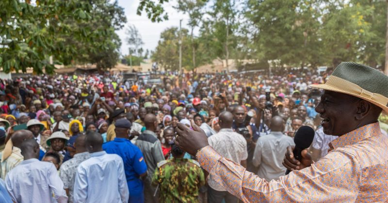 Ruto cautions squatters against invading private, govt land