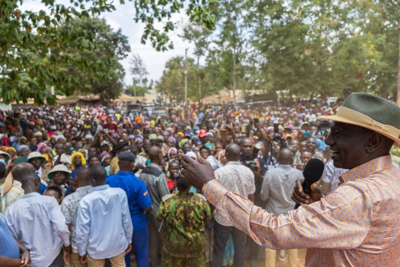 Ruto cautions squatters against invading private, govt land