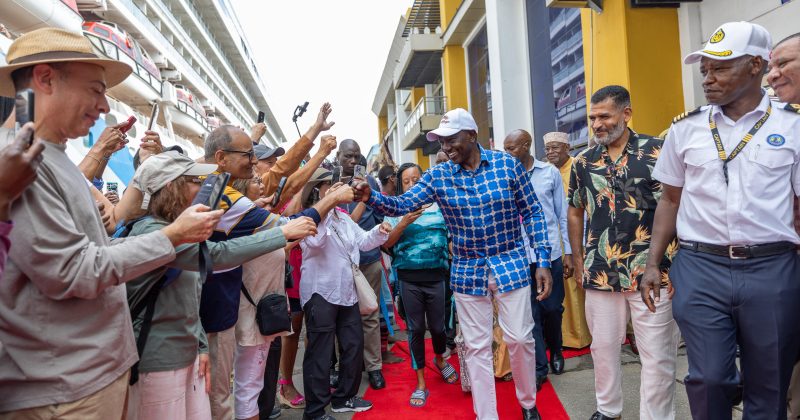 Kenya eyes cruise tourism boost as President Ruto welcomes Norwegian Dawn