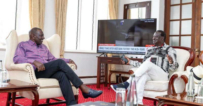Ruto, Raila establish joint team to oversee 10-point broad-based agenda